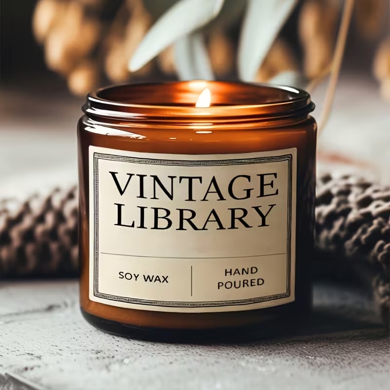 Ароматична свічка “Vintage Library” із ароматом старих книг