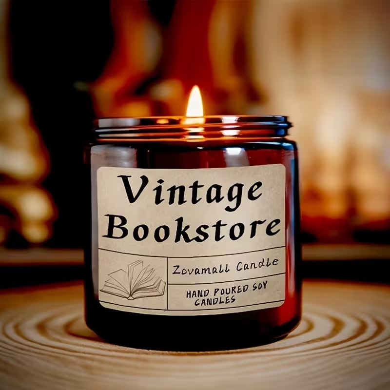 Ароматична свічка “Vintage Bookstore” для книголюбів