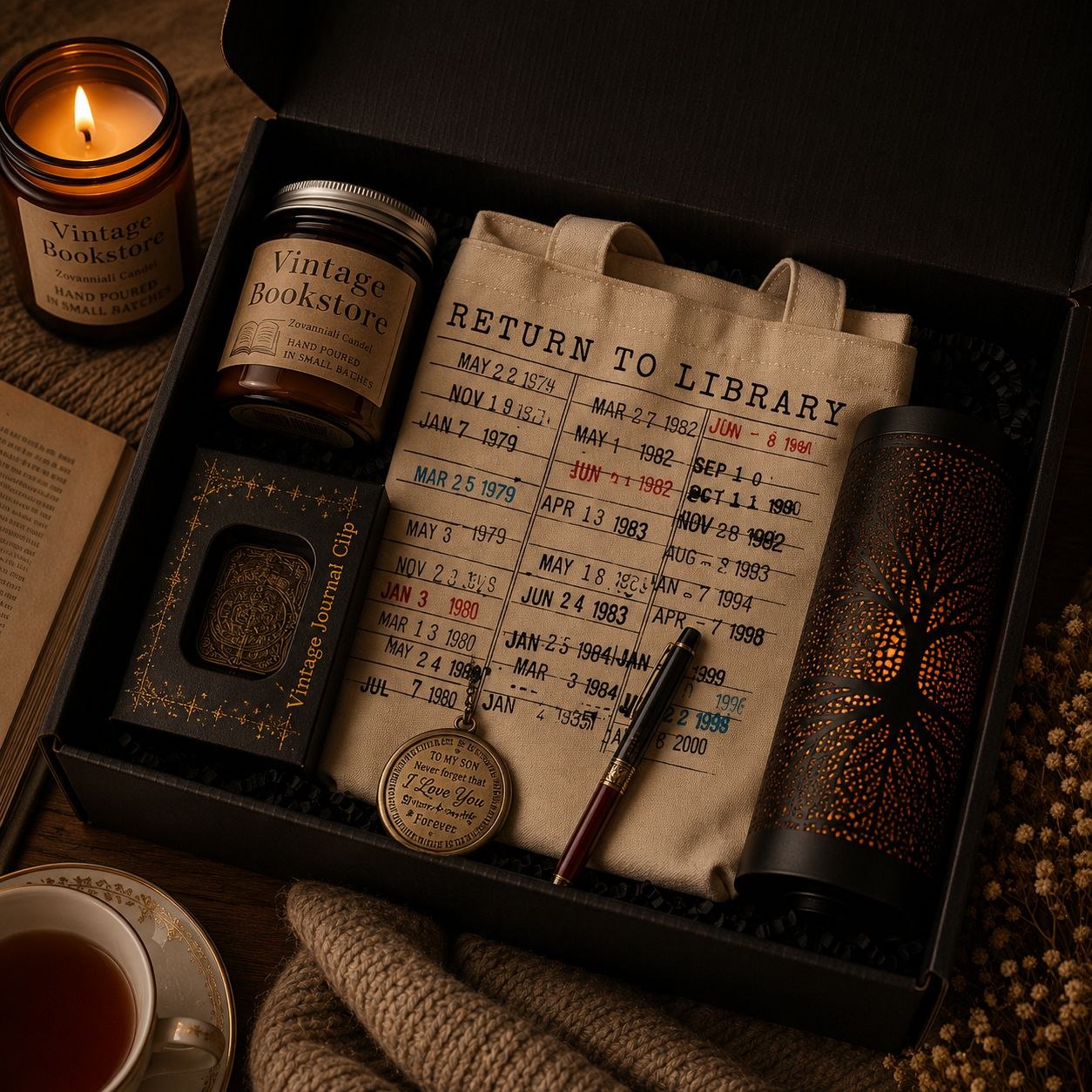 Подарунковий бокс для книголюба «Vintage Reading Box»