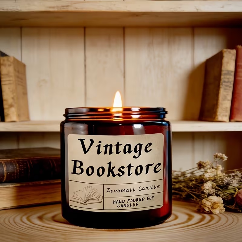 Ароматична свічка “Vintage Bookstore” для книголюбів