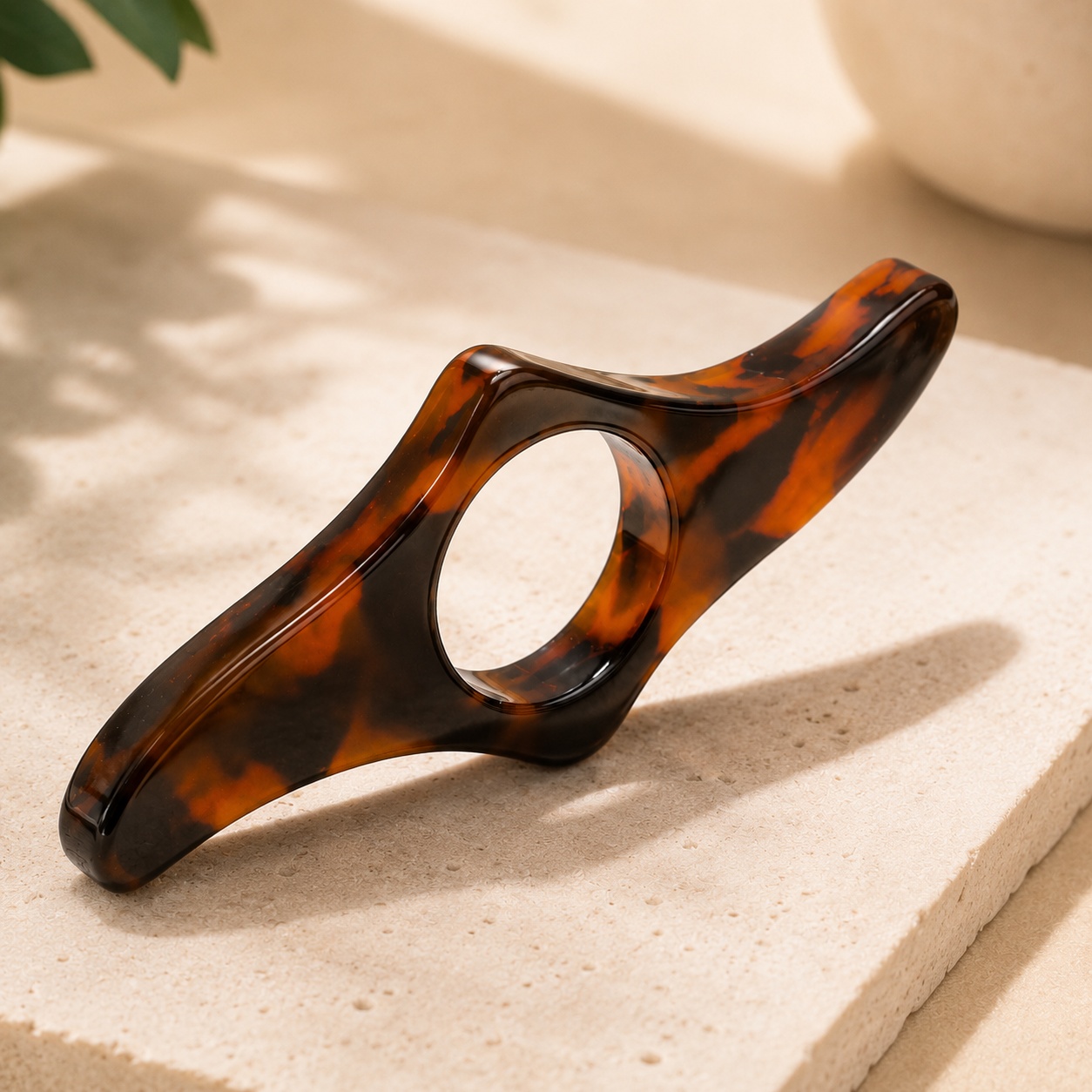 Тримач для сторінок книги з ефектом черепахового панцира resin page holder aesthetic