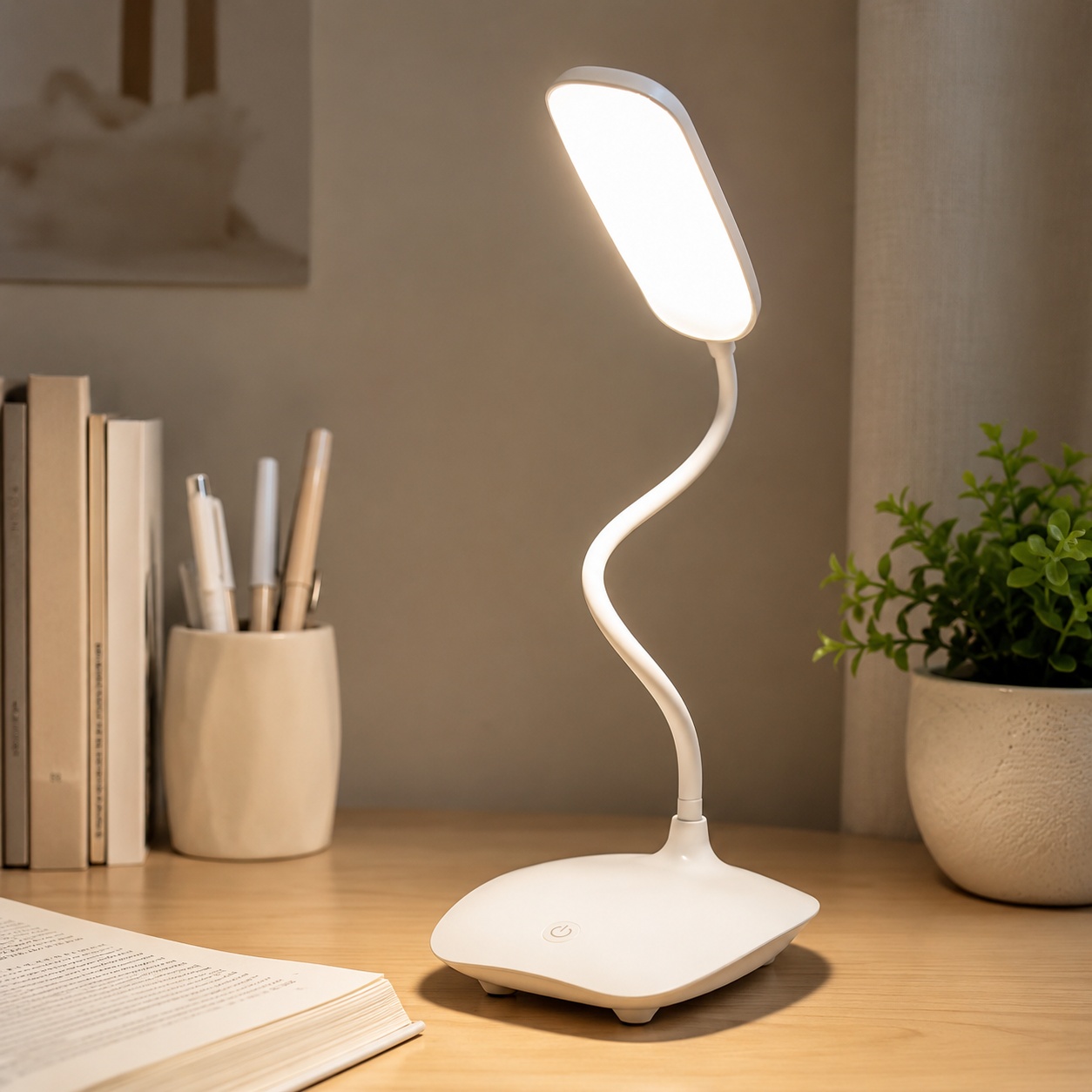 LED настільна лампа з сенсорним керуванням rechargeable desk lamp