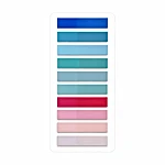 Градієнтні стікери для книг - "Lagoon & Roses"