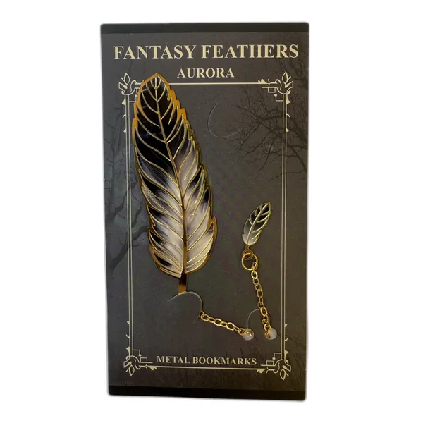 Закладка "Перо" - чорна